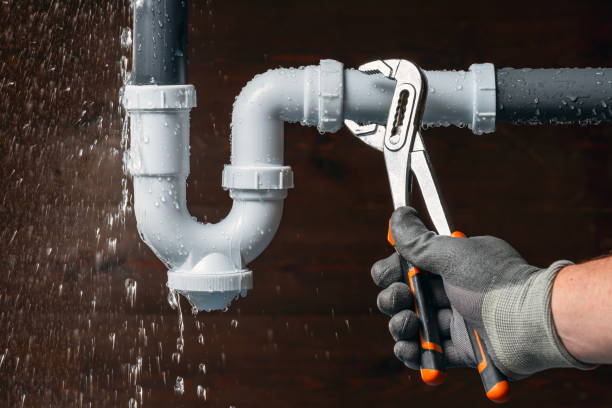 Professional Leak Detection technician working in Marne, MI